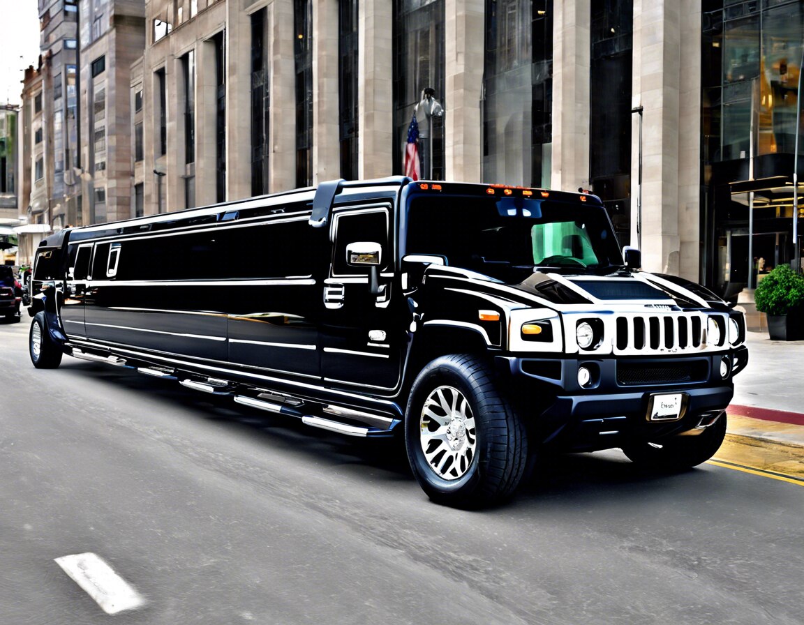 Rent Black Hummer Limo from Bergen Limo