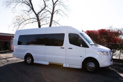 Rent White Mercedes Sprinter in NJ and NY from Bergen Limo